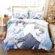 thumbnail image 1 of New Bungaku Shoujo Bedding Set Bed Set Adult Kid Bedroom Duvet cover Sets Kawaii Bed Sheet Set Bed Sheets, 1 of 5