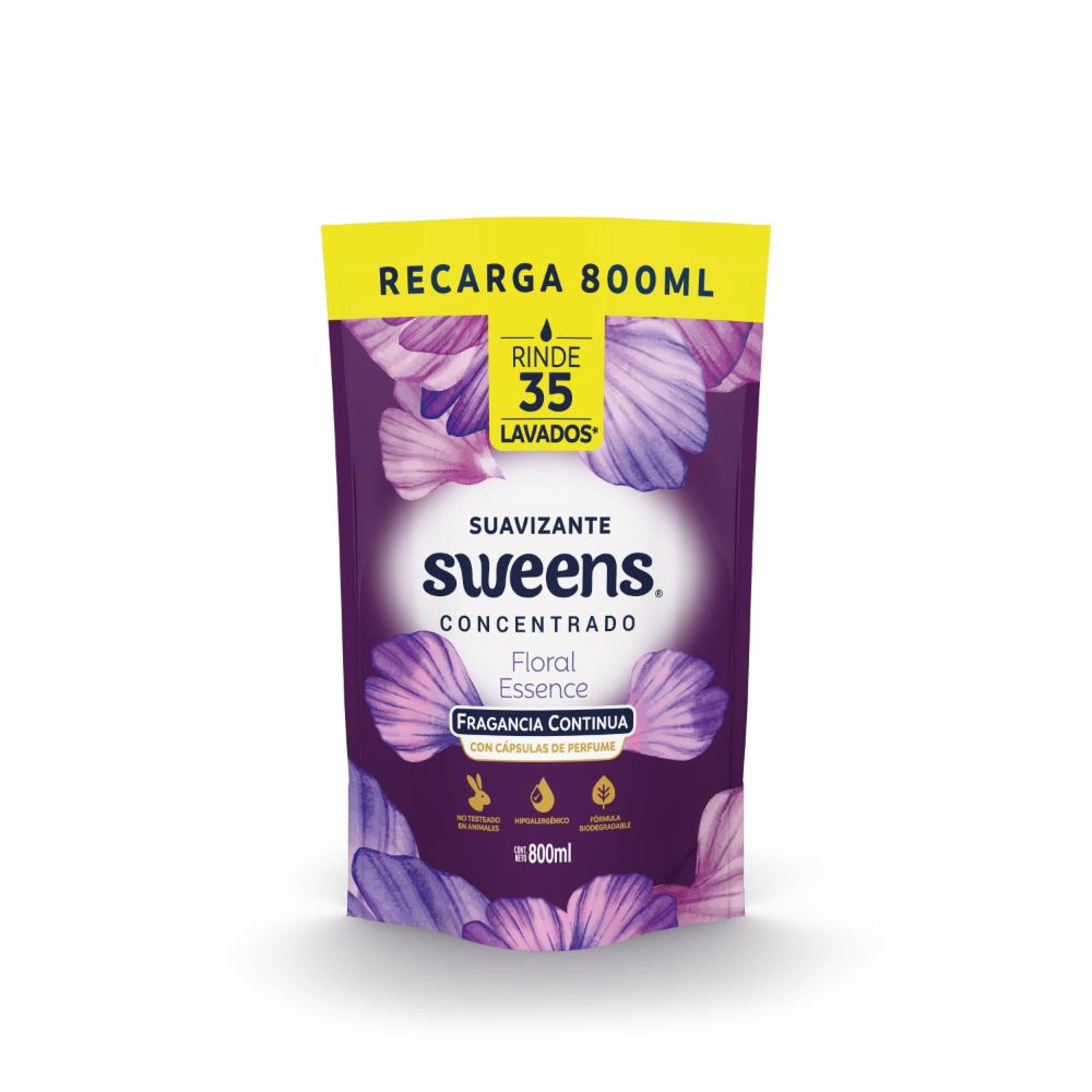 Suavizante liquido concentrado floral essence doypack, 800 ml