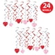 thumbnail image 3 of Decoraciones para fiesta Beistle espirales colgantes de San Valentín, 3 of 6