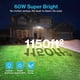 thumbnail image 2 of Focos Olafus, 60 W, 6000 lúmenes, LED IP65, resistentes al agua, color blanco, 2 of 9