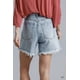 thumbnail image 4 of Shorts CCwholesalesclothings Denim Cintura Alta Dobladillo Sin Terminar, 4 of 5
