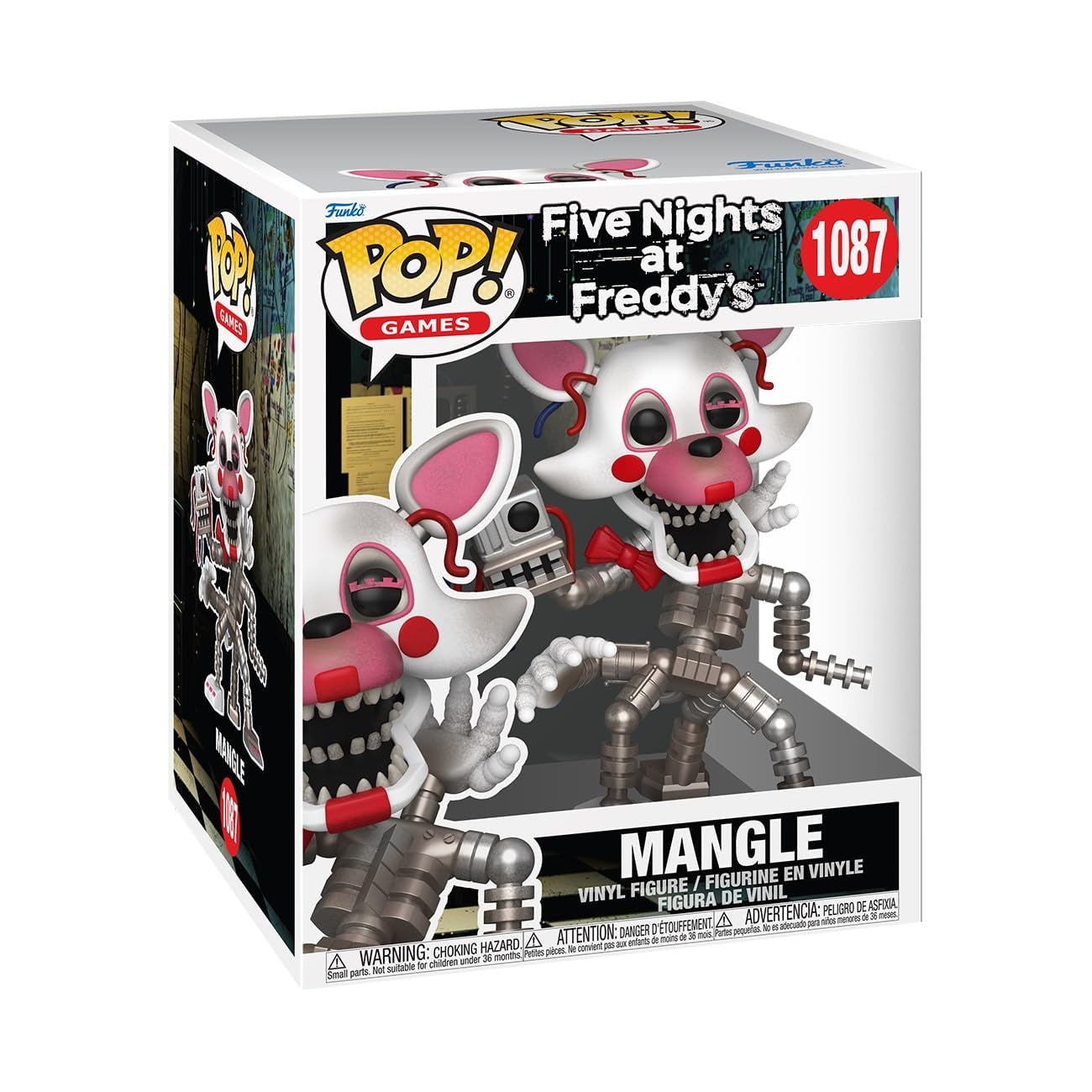 Figura De Vinilo Funko Pop! Super Five Nights En Freddy's Mangle