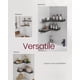 thumbnail image 4 of Estantería de esquina VASAGLE, juego de 2 unidades, aglomerado negro, acero, 4 of 8