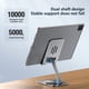 thumbnail image 3 of Portable Aluminum Phone Stand for Desk - Compatible with Smartphones and Tablets - Sturdy and Durable, 3 of 4