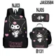 thumbnail image 1 of Sanrio Kuromi Backpack Pencil Bag Student Primary and Middle kawaii Cartoon School Bag Mochila Birthday Gift For Girls Kids Boys, 1 of 3