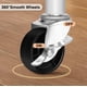 thumbnail image 3 of Perchero Misslo Heavy Duty De Doble Varilla Enrollable Blanco, 3 of 3