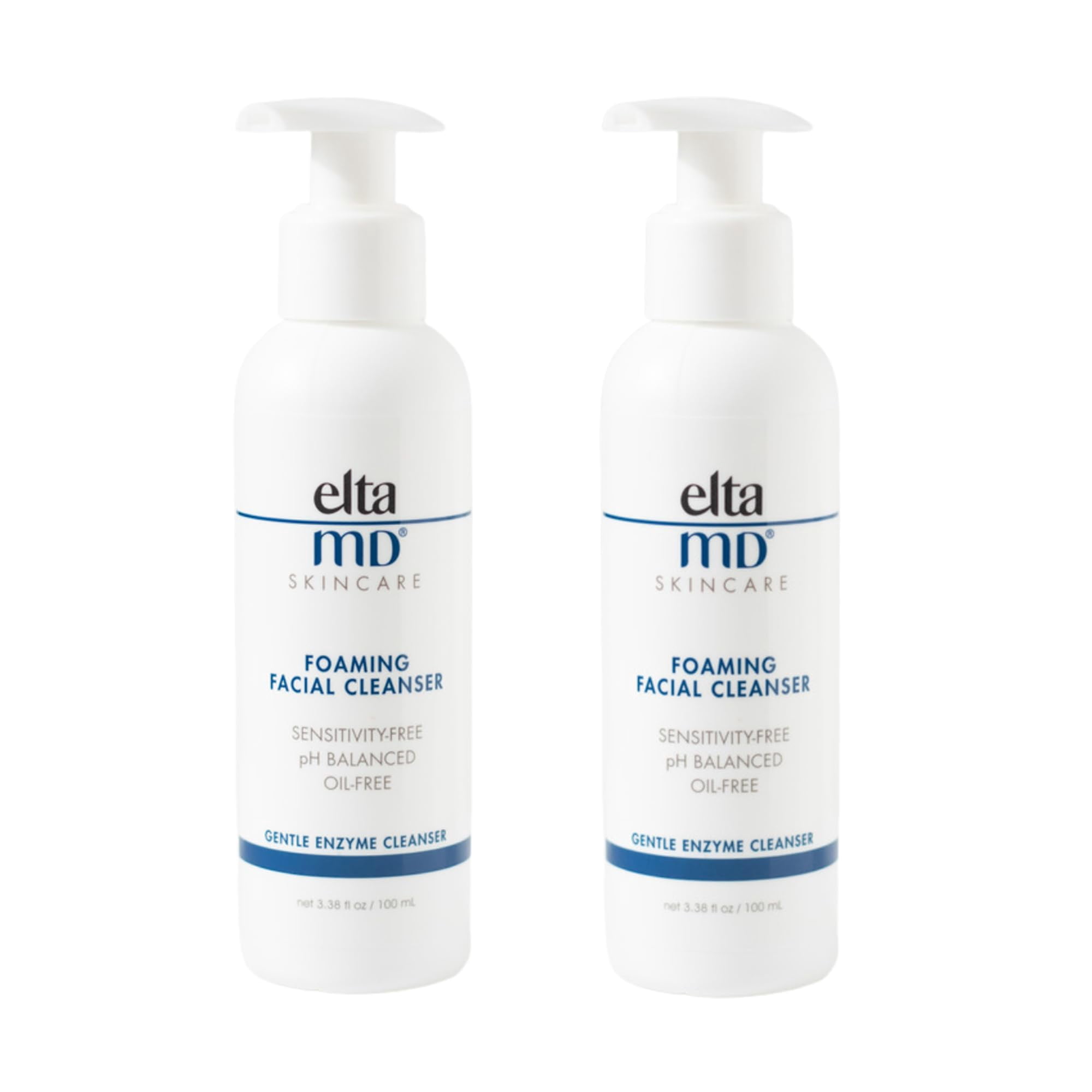 Limpiador Facial Eltamd, Gel De Limpieza Facial Suave Y Espumoso, Paquete De 2