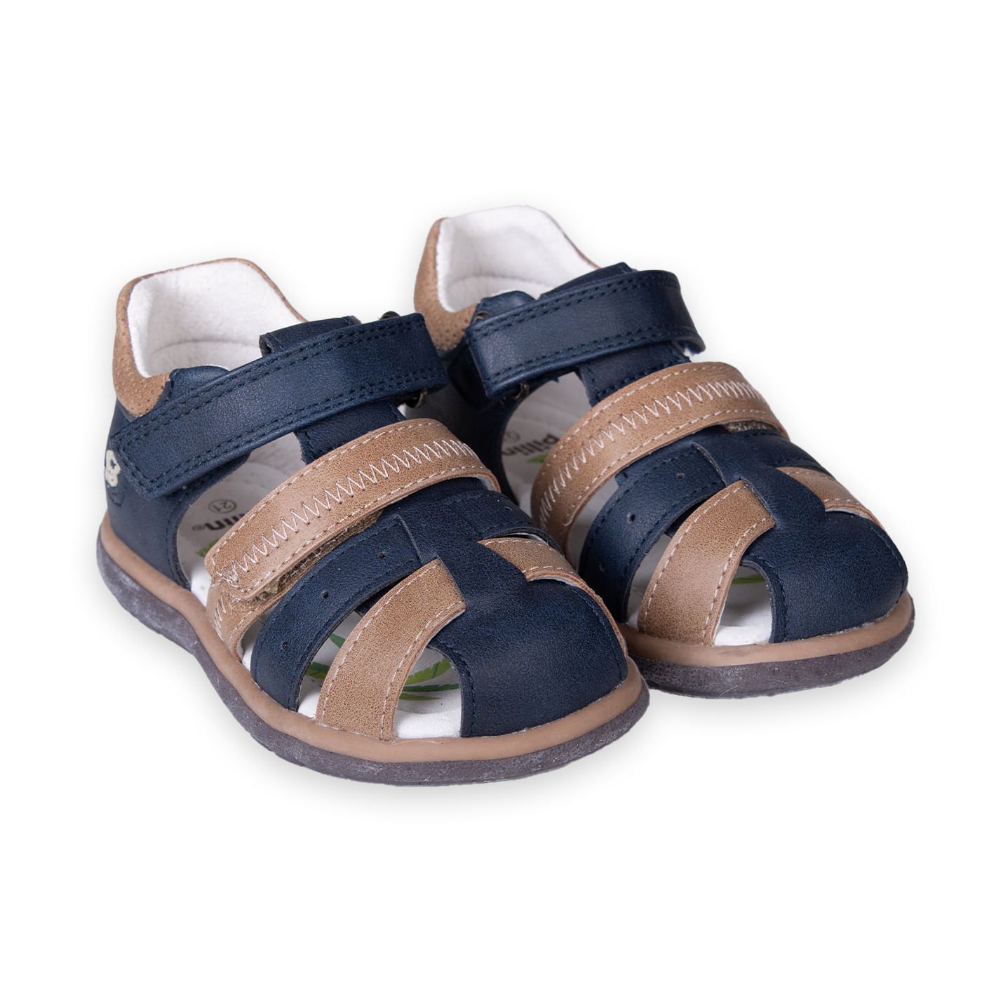 Sandalias Bebe Niño Azul Pillin
