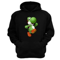 Genérico - Poleron Canguro Dinosaurio Plomeros Negro Talla Xs Unisex