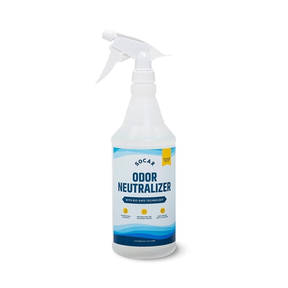 Spray neutralizador de olores Socar 946 ml para el hogar, la oficina, el gimnasio y el coche