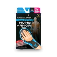 Vantelin - Thumb Armor Muñequera Para Gamers Talla S-M Neon Azul