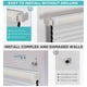 thumbnail image 2 of Persianas Joydeco sin taladrar, opacas, 48 x 91 cm, color blanco, 2 of 9