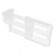 thumbnail image 1 of Divisor retráctil para puerta lateral de refrigerador, 6 unidades, color blanco, 1 of 5