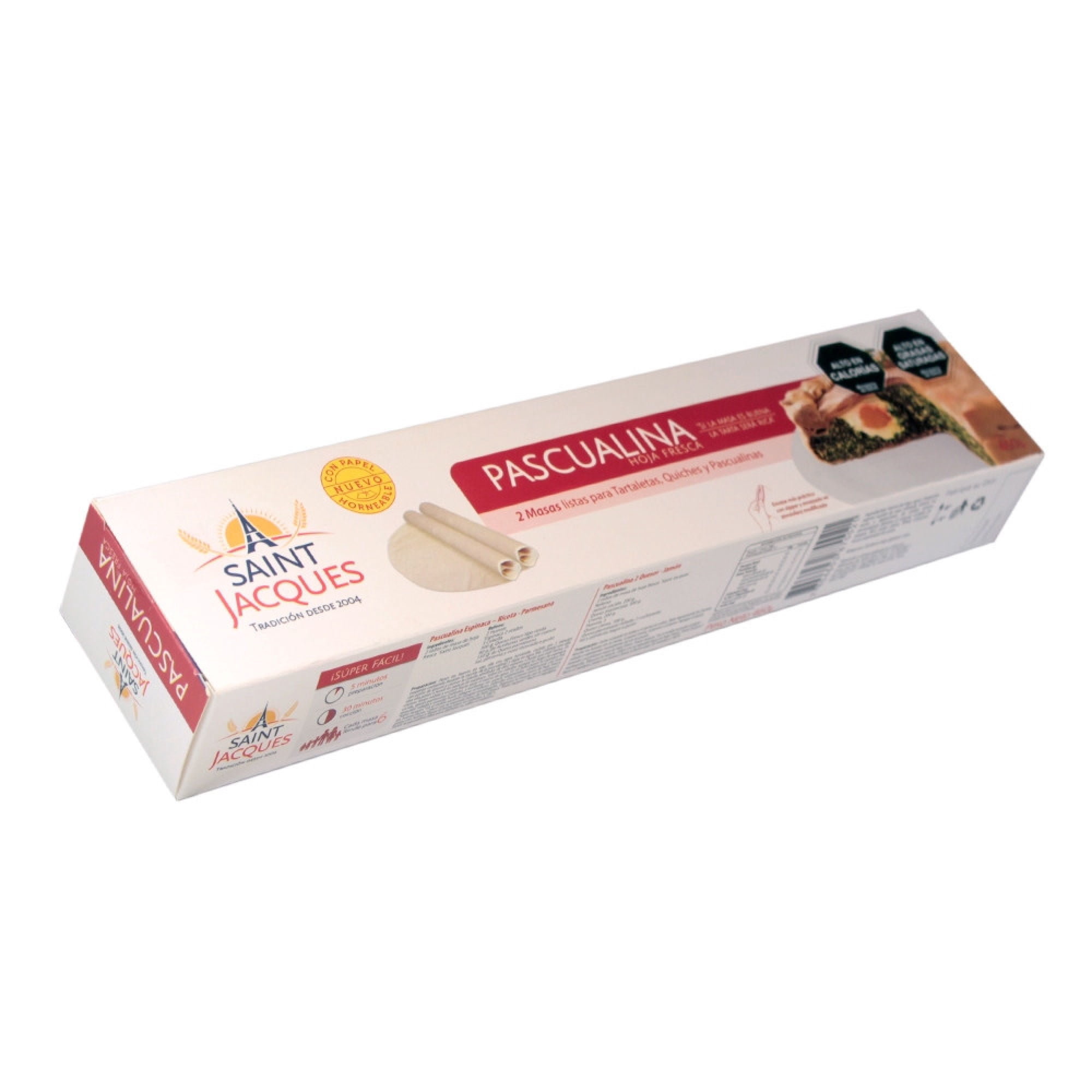Masa Pascualina 2 Un 490 g Saint Jacques