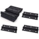 thumbnail image 1 of Bisagras XMHF 2 Pulgadas Negras Pack 12 Para Muebles, 1 of 3