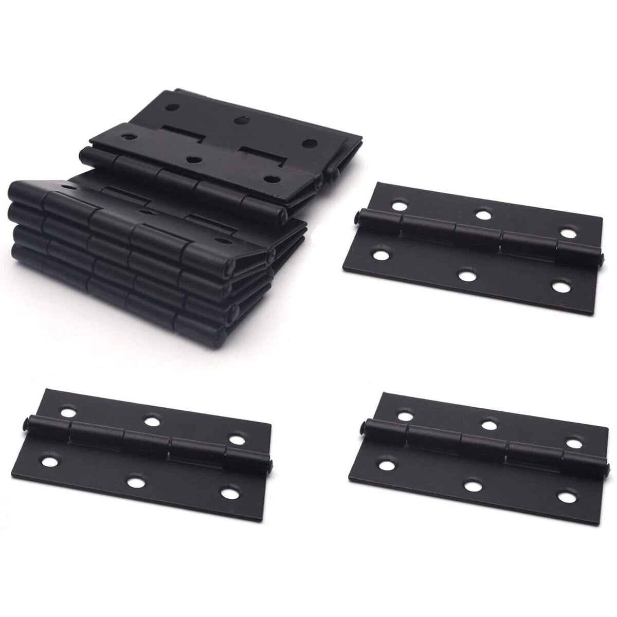 Bisagras Xmhf 2 Pulgadas Negras Pack 12 Para Muebles
