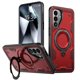 thumbnail image 1 of Para Samsung Galaxy A27 5G Funda con Soporte de Anillo en O Magnético Invisible, Funda de Teléfono a Prueba de Golpes, Rojo, para Galaxy A27 5G, 1 of 6