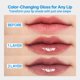thumbnail image 3 of Brillo labial sin brillo 3D Changing Gloss 0, transparente, 5,3 ml, de larga duración, 3 of 8