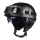 thumbnail image 4 of Casco De Motocicleta Moderno Y Ligero, Medio Casco Para Andar En Bicicleta En Verano, Negro, Talla M, 4 of 5