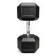 thumbnail image 2 of Mancuerna Hexagonal Cromada Caucho 40 Kg Crossfit Negro, 2 of 2