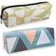 thumbnail image 1 of Estuche de 2 piezas para lápices, pequeño estuche de lona para lápices, moderno y estético, con cadena única, de una sola capa, sencillo, para estudiantes, bolsa de papelería, bolsa de viaje para maqu, 1 of 7