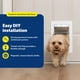 thumbnail image 2 of Puerta para mascotas PetSafe Freedom de aluminio para perros y gatos pequeños, 2 of 9