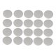 thumbnail image 4 of 20 Piezas De Metal Plano Redondo Círculo En Blanco Moneda Estampado Encantos Etiqueta Colgantes, 4 of 5