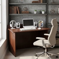 Velazio - Escritorio Plegable Windows 100 Cm Teca