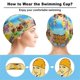 thumbnail image 3 of Animal Crossing Gorro de Natación de Licra, Gorro de Baño de Tela Cómoda, Gorro Elástico Antideslizante para Hombres, Mujeres y Niños, 3 of 6