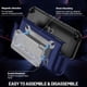 thumbnail image 3 of Compatible con Switch 2 Funda con almacenamiento para 5 tarjetas de juego Soporte abatible magnético desmontable Cubierta a prueba de golpes de grado militar, 3 of 7
