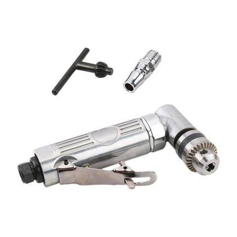 Magideal - Taladro Neumático De Ángulo Recto, Taladro Manual Ligero, Compacto De 1/4 Pulgadas Para Reparación De Máquinas De Reparación De Automóviles, Bricolaje
