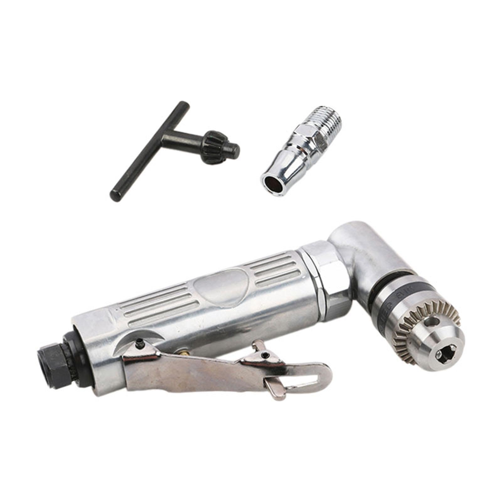 Magideal - Taladro Neumático De Ángulo Recto, Taladro Manual Ligero, Compacto De 1/4 Pulgadas Para Reparación De Máquinas De Reparación De Automóviles, Bricolaje