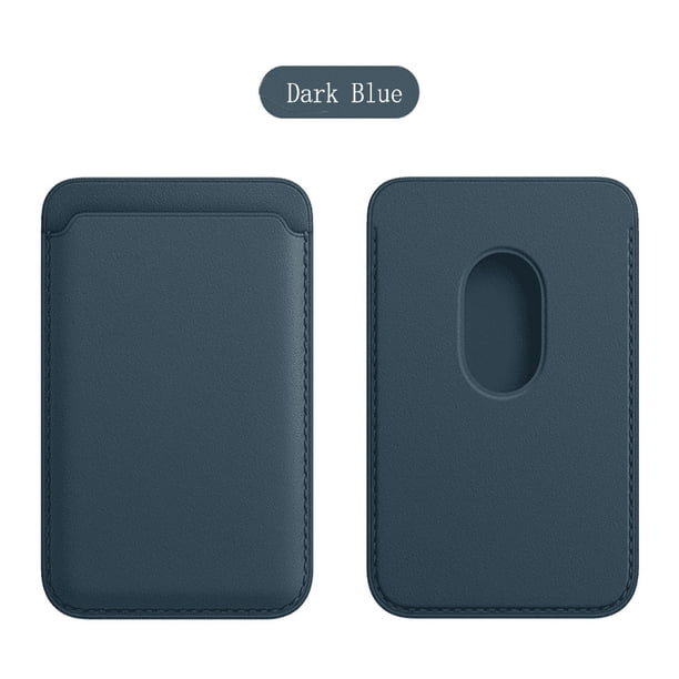 Leather Magnetic Wallet Card Holder Designed For IPhone 14 13 12 Mini Pro Max MagSafe Magnetic Case Lightweight Pocket Slot Bag