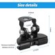 thumbnail image 2 of Soporte para Barra LED Guilcam 2PCS 2.17 x 1.3 in para Capot, 2 of 3
