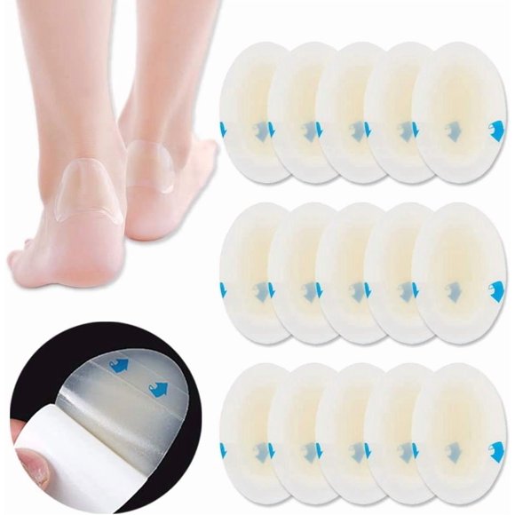 Almohadillas para ampollas Pnrskter 15 unidades impermeables de gel