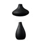 thumbnail image 3 of Centros De Mesa De Escultura De Florero De Cerámica Minimalista De 2 Piezas, 3 of 5