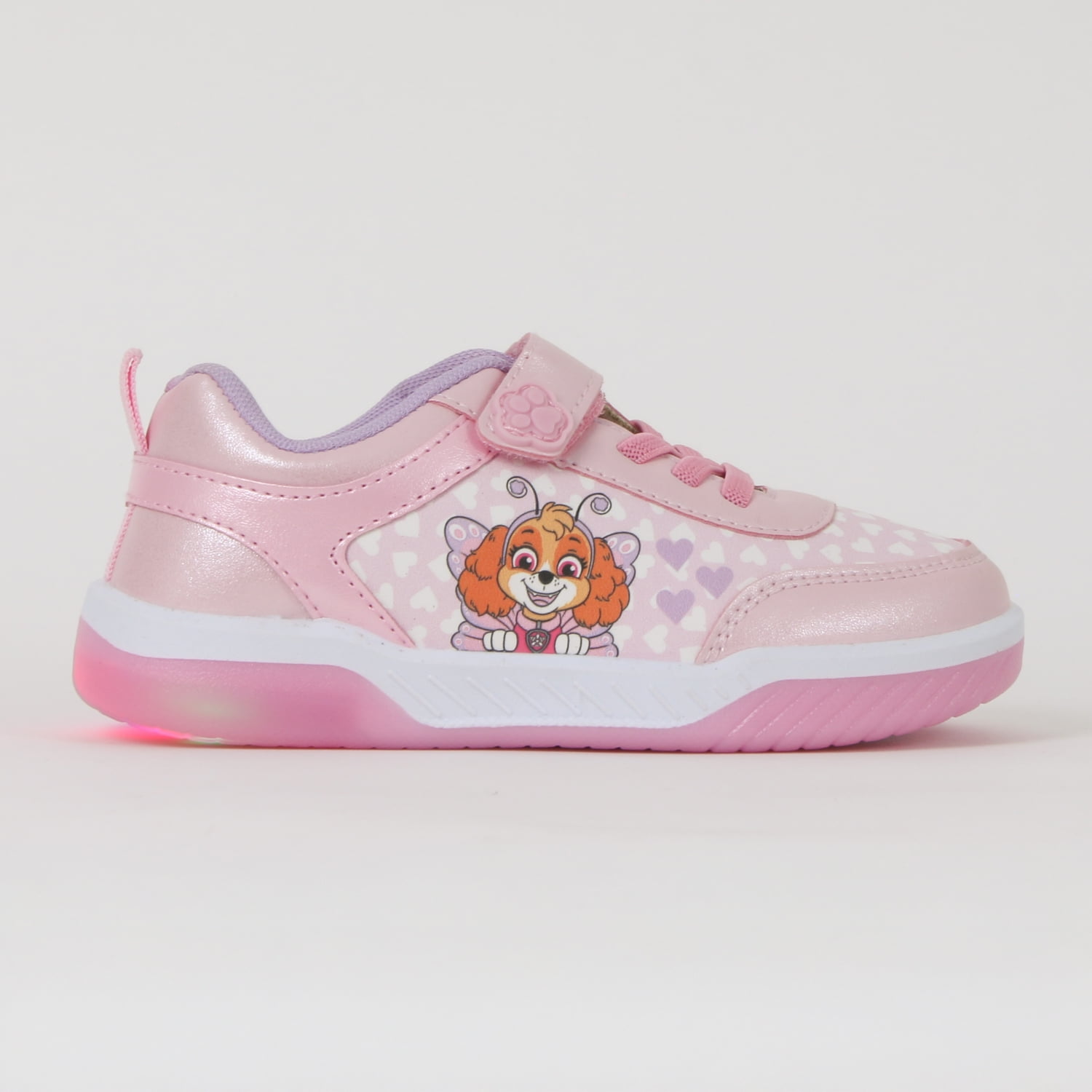 Zapatillas Con Luces Niña Rosa Skye Paw Patrol