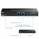 thumbnail image 3 of Conmutador Ethernet TRENDnet TPE-TG327 PoE+ de 7 puertos y varios gigas, 3 of 7
