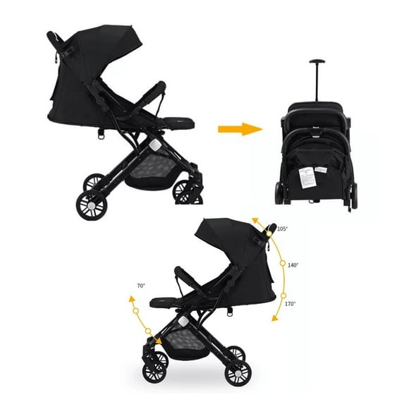 Coche de Paseo convertible en maleta bebe