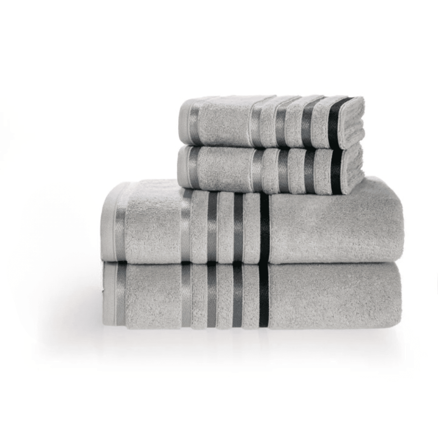 Karsten - Set Toalla Baño Lumina 4 Piezas 100% Algodón