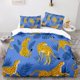 thumbnail image 1 of Forest Leopard Jaguar Quilt Duvet Cover Set Comforter Cover Bedding Children3-Piece Bedding Set, 1 of 5