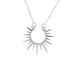 thumbnail image 1 of Collar Con Colgante De Sol Collar De Gargantilla Punk Para El Día De San Valentín Fiesta Boda Argent, 1 of 5