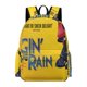 thumbnail image 1 of Cantando bajo la Lluvia-theme Backpack, Campus style schoolbag Bookbag with Adjustable Shoulder Straps And Large Zip Compartment, Unisex Travel Bags.42x30x15cm, 1 of 6