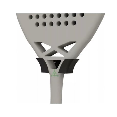 Producción 3D - Colgadores Pala De Pádel Soporte De Raquetas A Muro 10 Unid