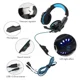 thumbnail image 3 of Audífonos Gamer 7.1 Compatible Con PS5, PS4, XBOX, NOTEBOOK, PC, 3 of 8