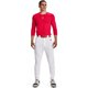 thumbnail image 3 of Pantalón Under Armour Utility Baseball de pierna recta para hombre, blanco/rojo, 3 of 7