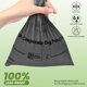 thumbnail image 3 of Bolsas compostables para excremento de perro Natuural, 300 unidades, aroma lavanda, 22 x 33 cm, 3 of 8