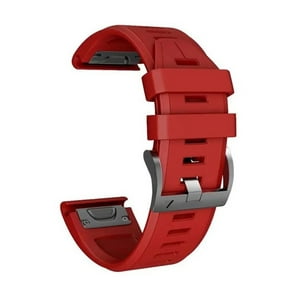Genérico - Correa Compatible Garmin Fenix 6X / 5X / 3Hr 26Mm Vinotinto