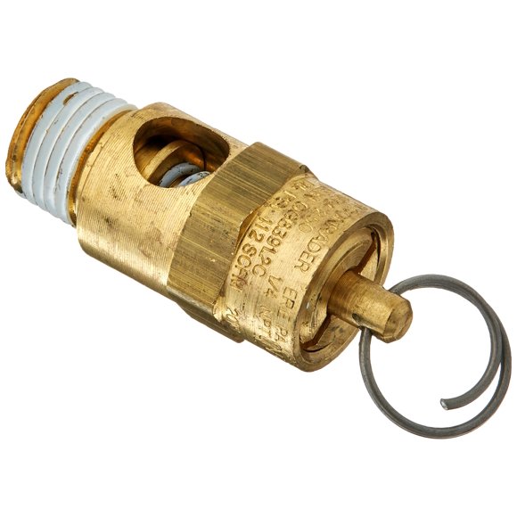 Válvula de seguridad Tru-Flate 21-707 de Valve Plews, 125 psi