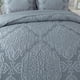 thumbnail image 2 of Juego de colcha reversible bordada de microfibra NEWLAKE, 2 of 8